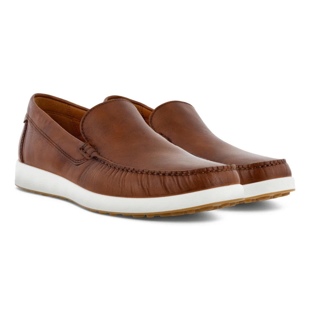ECCO Men's S Lite Moc Classic Leather Loafers NWT Size 12 (Ecco Size 46)